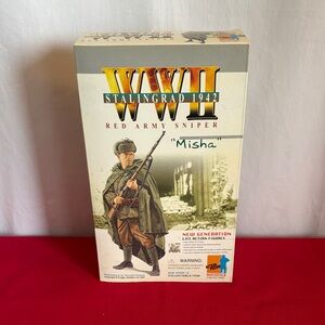 Misha WWII Stalingrad 1942 Soviet Sniper Dragon Action figure - 70087 NEW!